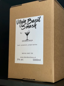 BlendBrothers - Virgin Basil Smash Cocktail - BIB 5 Liter