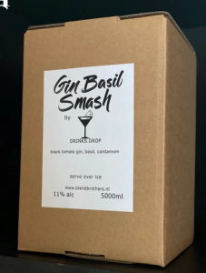 BlendBrothers - Gin Basil Smash Cocktail - BIB 5 liter 