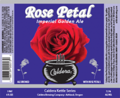 Caldera Brewing Company - Rose Petal